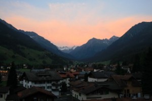 Klosters am Abend                               